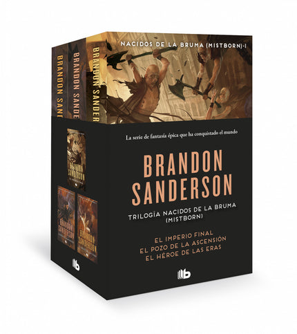 Trilogía Nacidos De La Bruma [mistborn] (pack Con: El Imperio Final # El Pozo De La Ascensión # El Héroe De Las Eras)