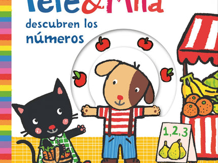 Libro Pepe Y Mila Descubren Los Números: Hoy Pepe y Mila van al mercado y compran 1 limón, 2 pepinos, 3 pimientos... ¡y muchas cosas más!Un libro con solapas y lengüetas para que el niño aprenda los números y descubra sorpresas en cada página.
