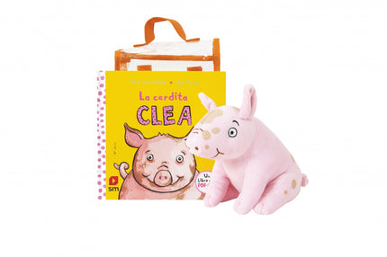 Libro Pack La Cerdita Clea: Este pack contiene el libro con pop-ups y un muñeco de la cerdita Clea, su personaje favorito.á