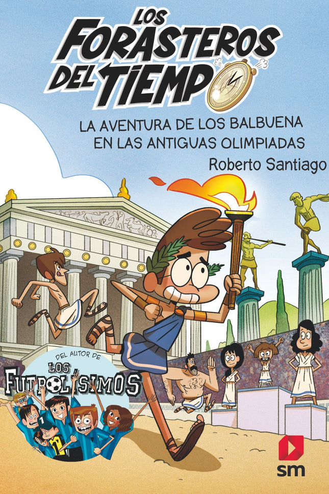 Libro La Aventura De Los Balbuena En Las Antiguas Olimpiadas: Los Balbuena caen en la antigua Grecia justo cuando están a punto de dar comienzo los juegos olímpicos. Sebas es elegido para participar en una de las pruebas más difíciles y peligrosas: la carrera de cuádrigas.