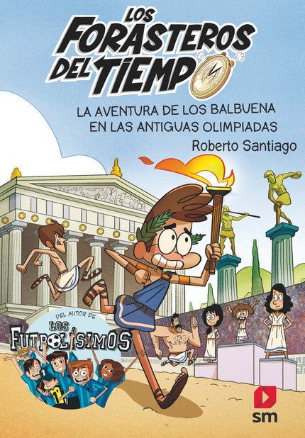 Libro La Aventura De Los Balbuena En Las Antiguas Olimpiadas: Los Balbuena caen en la antigua Grecia justo cuando están a punto de dar comienzo los juegos olímpicos. Sebas es elegido para participar en una de las pruebas más difíciles y peligrosas: la carrera de cuádrigas.
