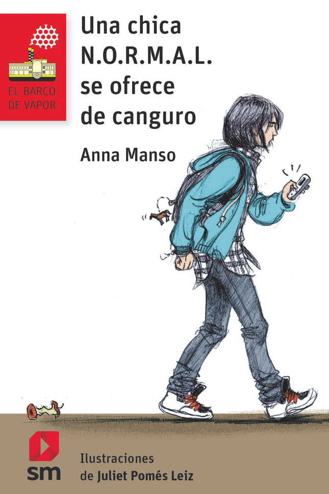 Libro Una Chica N.o.r.m.a.l Se Ofrece De Canguro: Ru tiene trece años,ádos hermanos mayoresáque le hacen la vidaáimposible, un padre maniático, una madre habladora compulsivaáy dos amigas inseparablesásin las que el mundoásería un infierno. Vamos,áque Ru es una chica normal,áy así se anuncia cuando decide buscar su primer trabajo como canguro.áPero ¿qué es exactamenteáser normal?