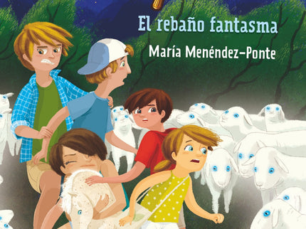 Libro El Rebaño Fantasma: Los cinco primos vuelven a pasar un verano en Martín Muñoz de las Posadas y tienen que descubrir nuevos misterios.En esta ocasión hay un rebaño de ovejas y un cardenal que aparecen y desaparecen ante sus ojos. ¿Serán fantasmas?
