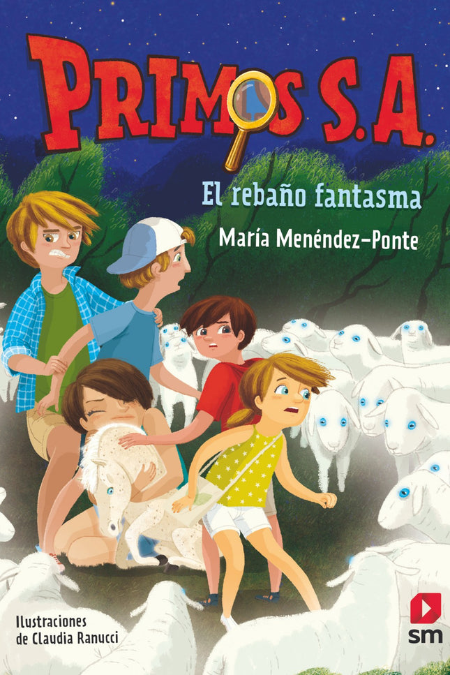 Libro El Rebaño Fantasma: Los cinco primos vuelven a pasar un verano en Martín Muñoz de las Posadas y tienen que descubrir nuevos misterios.En esta ocasión hay un rebaño de ovejas y un cardenal que aparecen y desaparecen ante sus ojos. ¿Serán fantasmas?