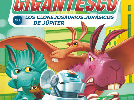 Libro Sito Kesito Contra Los Clonejosaurios Jurásicos De Júpiter: El cumpleaños de Sito parece que empieza bien: comen tortitas, abren los regalos y sus padres le van llevar al museo. Y ahí empiezan los desastres: les acompaña su prima Lucy, que es una plasta.