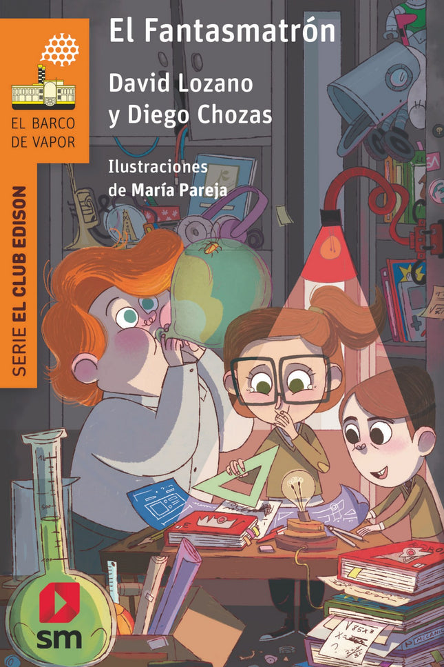 Libro El Fantasmatrón: Tediópolis es un lugar tan aburrido que el libro más leído es Vida y experiencias de una ostra, pero eso está a punto de cambiar. Julio, Salomón y Alba van a descubrir la forma de hacer que la gente se ría de nuevo.