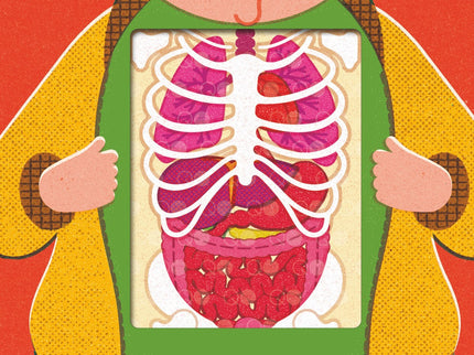 Libro El Cuerpo Humano: ¿Qué ocurre dentro de tu cuerpo cuando comes o te pones enfermo?Mueve la lupa mágica para ver cómo trabajan a diario tus músculos, órganos y células.¡Un libro interactivo para explorar el interior de tu cuerpo!