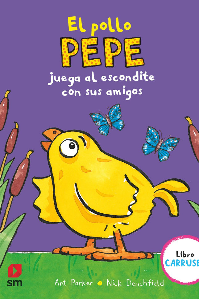 Libro El Pollo Pepe Juega Al Escondite Con Sus Amigos (libro Carrusel): Hoy el pollo Pepe juega al escondite con sus amigos. ¿Dónde estará cada uno de ellos?Un divertido libro carrusel con solapas y 3 escenas con grandes pop-ups en el que el niño deberá buscar a todos los amigos del pollo Pepe siguiendo las pistas que le da el texto.