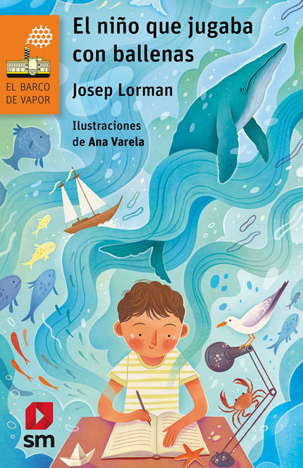 Libro El Niño Que Jugaba Con Ballenas: Gorka es muy afortunado. Y no por el hecho de que solo vaya a clase durante tres meses, sino porque el resto del año lo pasa con su familia a bordo de su propio velero, surcando océanos y buceando entre delfines, ballenas y demás cetáceos.