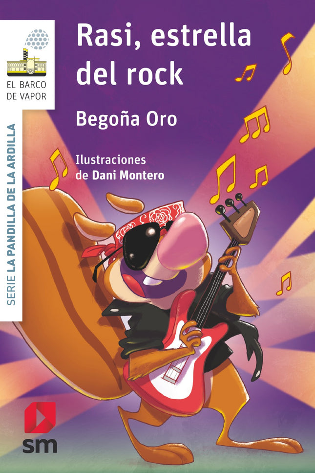 Libro Rasi, Estrella Del Rock: Rasi no había escuchado música en directo hasta que Aitor la lleva a un superconcierto de Los Coyotes Malotes. Rasi se queda con la boca abierta: el ambiente, las luces, la música...