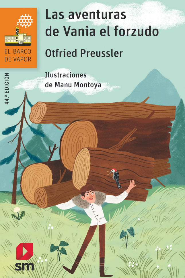 Libro Las Aventuras De Vania El Forzudo: Vania es un joven extremadamente vago que solo piensa en descansar y comer, hasta queáun anciano le asegura que está destinado a ser zar de un reino lejano. Para ello tendrá que pasar siete años encima de la repisa de la chimenea, arropado con las pieles de siete ovejas y alimentándose con siete sacos de pipas de girasol.