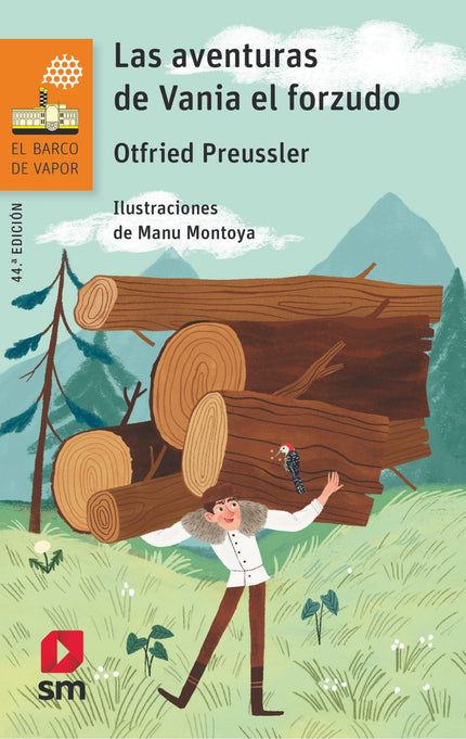 Libro Las Aventuras De Vania El Forzudo: Vania es un joven extremadamente vago que solo piensa en descansar y comer, hasta queáun anciano le asegura que está destinado a ser zar de un reino lejano. Para ello tendrá que pasar siete años encima de la repisa de la chimenea, arropado con las pieles de siete ovejas y alimentándose con siete sacos de pipas de girasol.