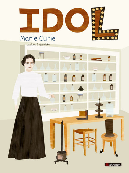 Libro Marie Curie: En este libro descubrirás quién era Marie Skodowska-Curie y en qué consistía su trabajo. Podrás resolver problemas simples de física, y adquirirás conocimientos básicos de química, todo de forma divertida.