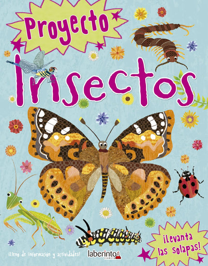 Libro Insecto: Conoce de cerca el maravilloso mundo de los insectos con este libro lleno de curiosidades superinteresantes y proyectos prácticos. íHaz tu propio aspirador de insectos, observa a los insectos que viven en un estanque y crea celdas de abeja hexagonales!