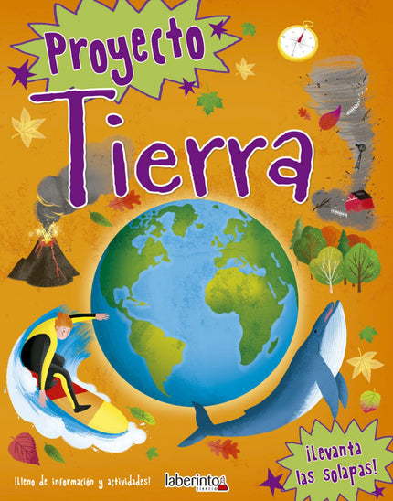 Libro Tierra: Descubre nuestro planeta único único con este libro lleno de curiosidades superinteresantes y proyectos prácticos. íRecrea el Big Bang, haz un sismómetro y construye una pila con patatas!