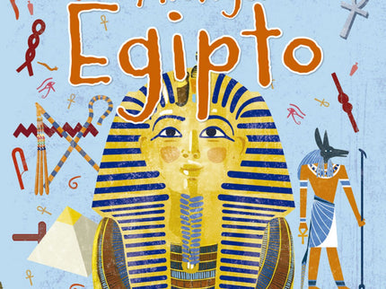 Libro Antiguo Egipto: Viaja al antiguo Egipto con este libro lleno de curiosidades superinteresantes y proyectos prácticos. íRetrocede en el tiempo y juega al senet, un antiguo juego de mesa, o haz un tocado como el de los faraones para convertirte en rey egipcio por un día!