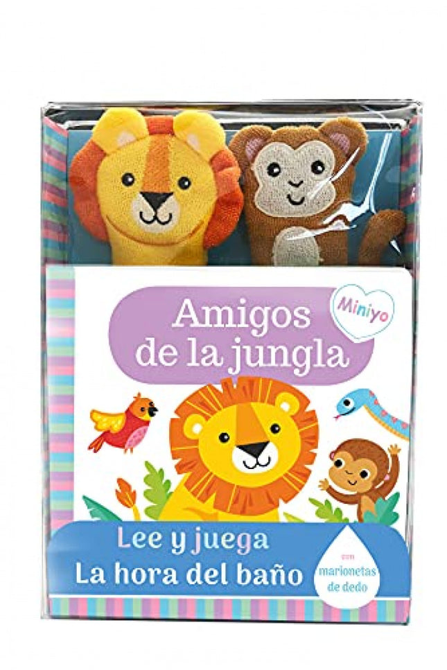 Libro Baño Amigos De Jungla Lee Y Juega
