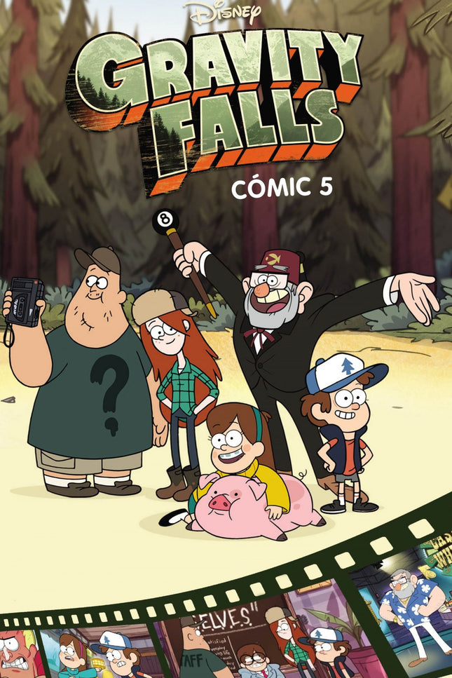 Libro Gravity Falls Nº 05/05: ¿Tónicos mágicos? ¿Soos ganando en algo?