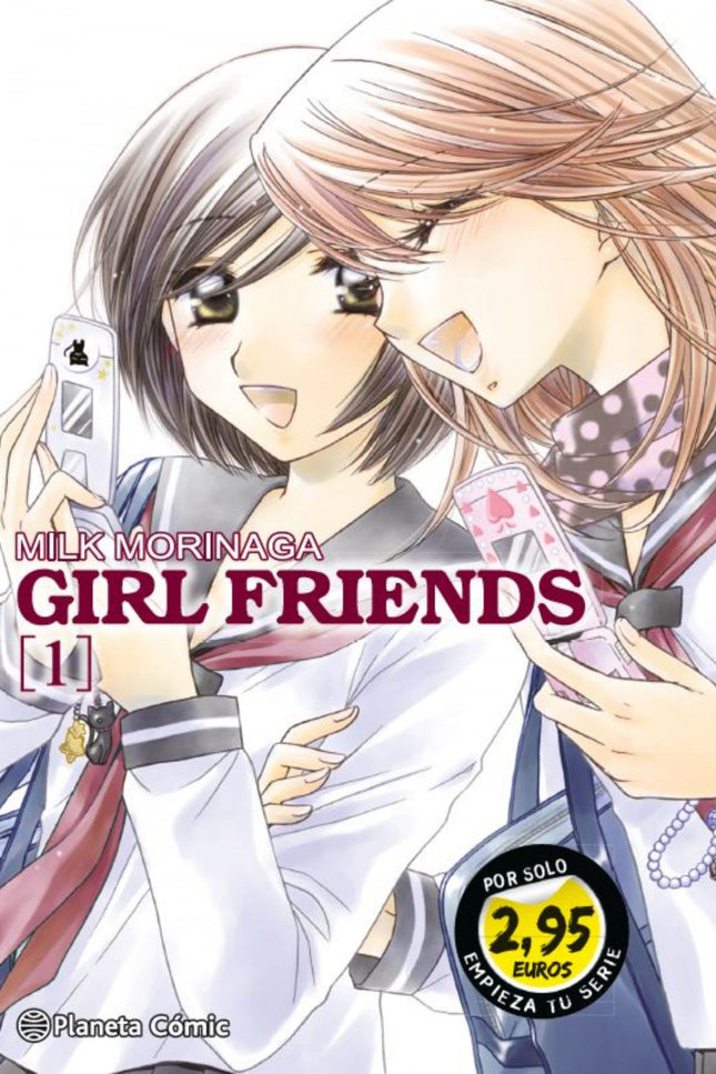 SM GIRL FRIENDS Nº 01 2,95 - Milk Morinaga - RUSTICA