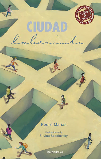 Libro Ciudad Laberinto: Las 30 composiciones de este libro tratan una realidad cercana muy poco tratada desde el punto de vista poético: la ciudad en todas sus dimensiones. Los cambios estacionales, sus ruidos característicos, los personajes que la recorren o sus fiestas se plasman con un tono divertido.