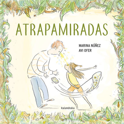 Libro Atrapamiradas: 'Hoy Vera se ha levantado animada, dispuesta a encontrar una solución de una vez por todas. Hace ya tiempo que anda preocupada y esta mañana, por fin, ha decidido salir a atrapar miradas.