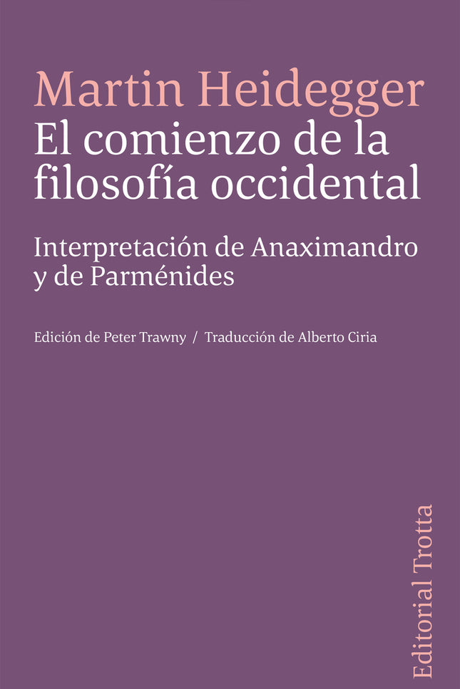 El Comienzo De La Filosofia Occidental