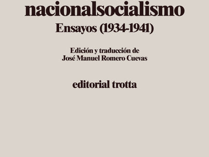 La Teoría Crítica En La Era Del Nacionalsocialismo