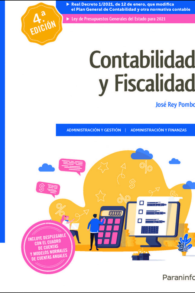 Contabilidad Y Fiscalidad 4.ª Edición 2021