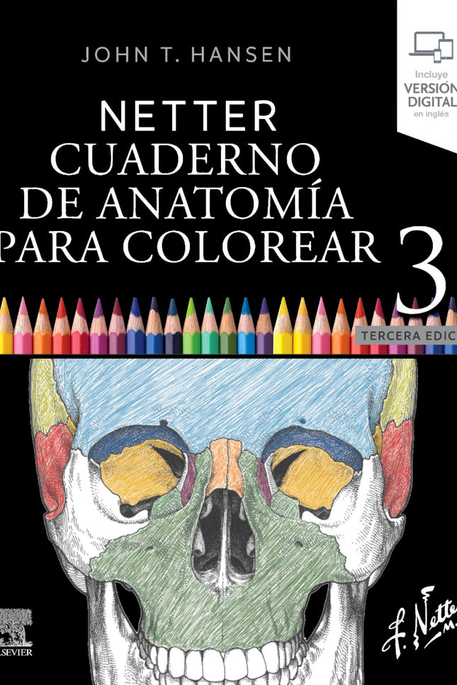 Netter. Cuaderno De Anatomía Para Colorear