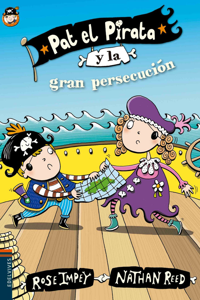 Libro Pat El Pirata Y La Gran Persecución: Pat y su prima Poppy no paran de pelear cada vez que se ven. Y los dos quiere