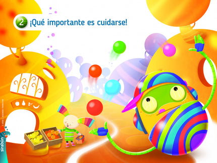 Libro Sirabun 3 Años. Globalizado: .