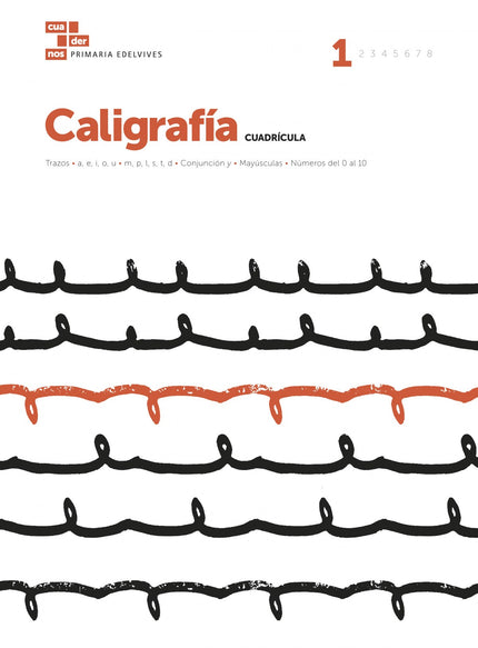 Libro Caligrafía Cuadrícula 1: .