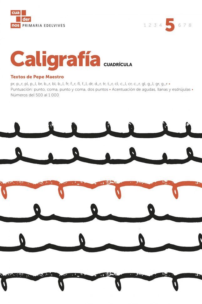 Libro Caligrafía Cuadrícula 5: .