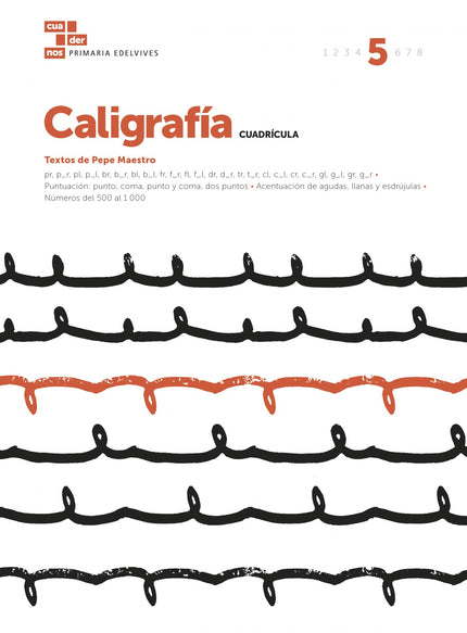 Libro Caligrafía Cuadrícula 5: .