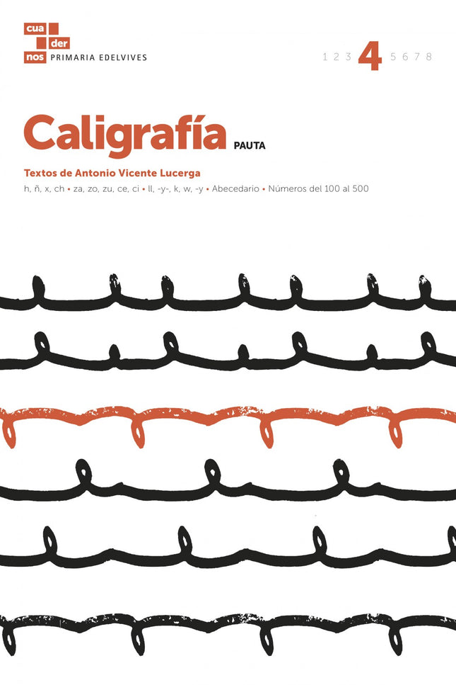 Libro Caligrafía Pauta 4: .