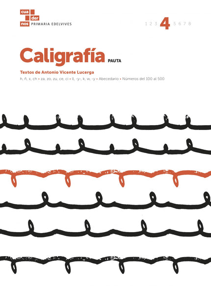Libro Caligrafía Pauta 4: .