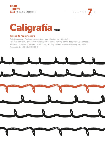 Libro Caligrafía Pauta 7: .