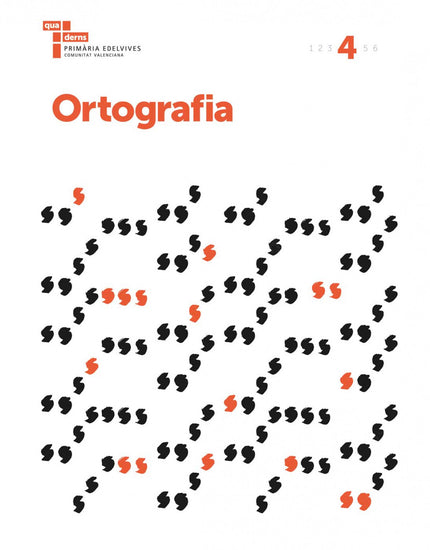 Libro Quadern D'ortografia 4t.primaria: .
