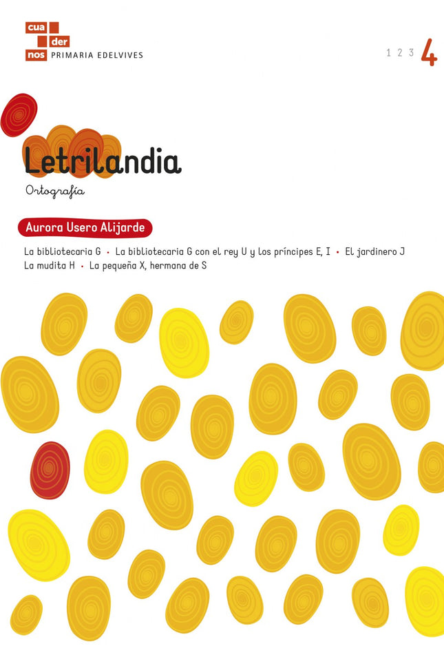 Libro Cuaderno Ortografía 4. Aurora Usero. Letrilandia: .