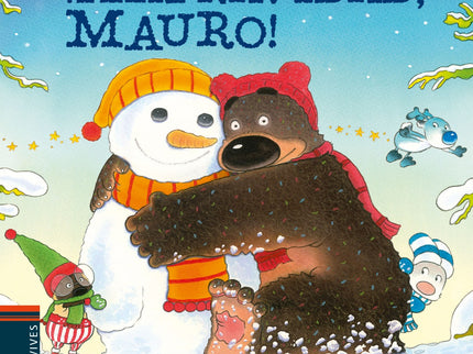 Libro ¡feliz Navidad, Mauro!: Es Navidad y los amigos de Mauro están tan contentos que no paran de gastarle bromas. Por suerte, conocen a Rudi, un reno muy peculiar, quien les ayudará a decorar su casa como merece.
