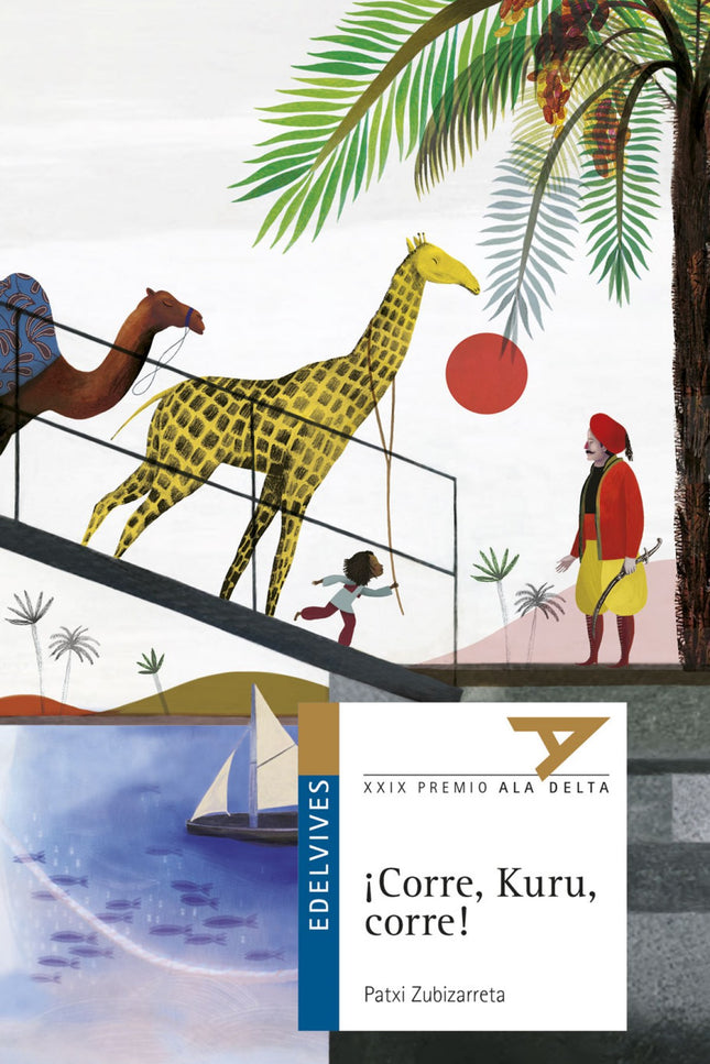 Libro ¡corre, Kuru, Corre!: Blanca entra en el hospital por una caída y allí conoce a Kuru. Como este prefiere no contar