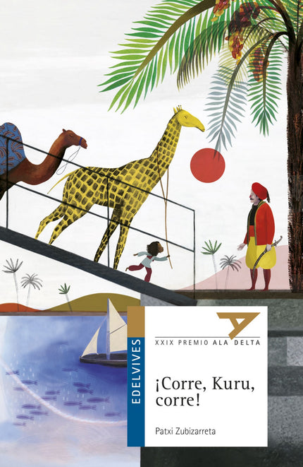 Libro ¡corre, Kuru, Corre!: Blanca entra en el hospital por una caída y allí conoce a Kuru. Como este prefiere no contar