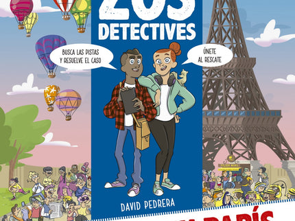 Libro Secuestro En París: En esta nueva aventura, Olivia y Óliver, los mellizos detectives, viajarán a París para investigar la desaparición del profesor Poulain, que ha sido secuestrado durante la inauguración del Salón Internacional de Inventos. íRecorre con ellos las calles de París para buscar las pistas y descartar a los sospechosos!
