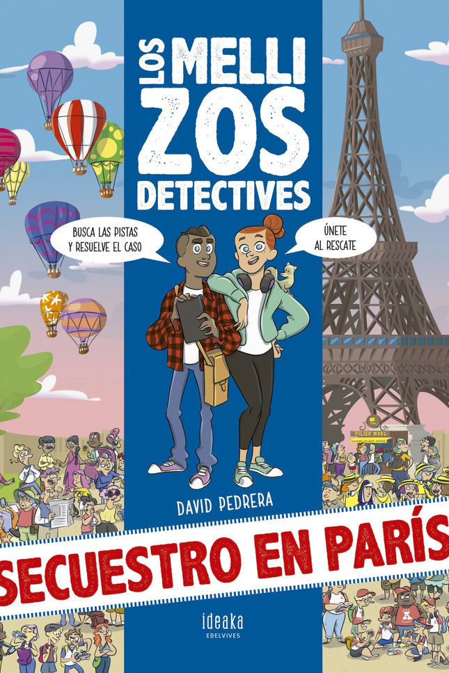 Libro Secuestro En París: En esta nueva aventura, Olivia y Óliver, los mellizos detectives, viajarán a París para investigar la desaparición del profesor Poulain, que ha sido secuestrado durante la inauguración del Salón Internacional de Inventos. íRecorre con ellos las calles de París para buscar las pistas y descartar a los sospechosos!