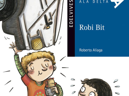 Libro Robi Bit: Eli y su abuela viven en un apacible hotel en medio del bosque. Hermosos paisajes, una laguna, un huerto de calabazas.