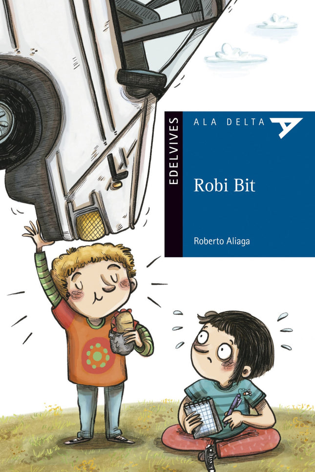 Libro Robi Bit: Eli y su abuela viven en un apacible hotel en medio del bosque. Hermosos paisajes, una laguna, un huerto de calabazas.
