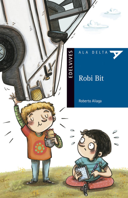 Libro Robi Bit: Eli y su abuela viven en un apacible hotel en medio del bosque. Hermosos paisajes, una laguna, un huerto de calabazas.