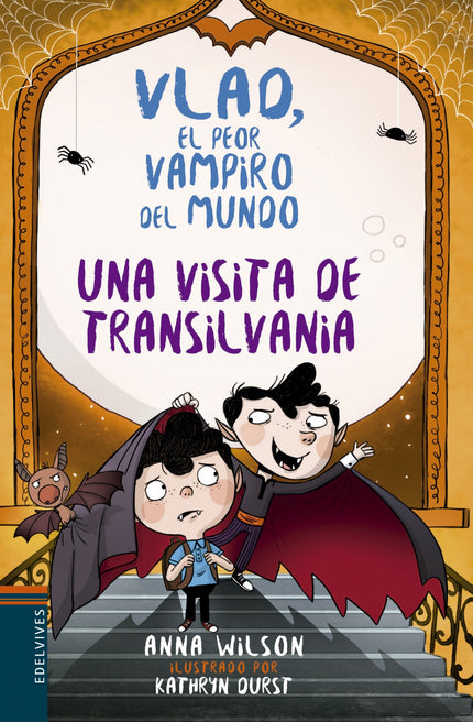 Libro Una Visita De Transilvania: Lupus Colmillo, el primo de Vlad, ha llegado desde Transilvania a pasar una temporada en Mansión Miseria. Viene a ayudar a Vlad a mejorar sus escasas habilidades vampíricas.