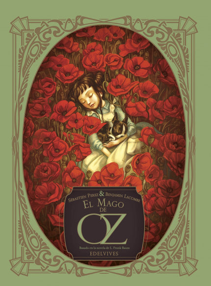 Libro El Mago De Oz: Dorothy, que vive con sus tíos en una granja de Kansas, se ve un día arrastrada por un tornado a un mundo de fantasía, la tierra de Oz. Para regresar a su casa deberá llegar a Ciudad Esmeralda y pedir ayuda al mago de Oz.