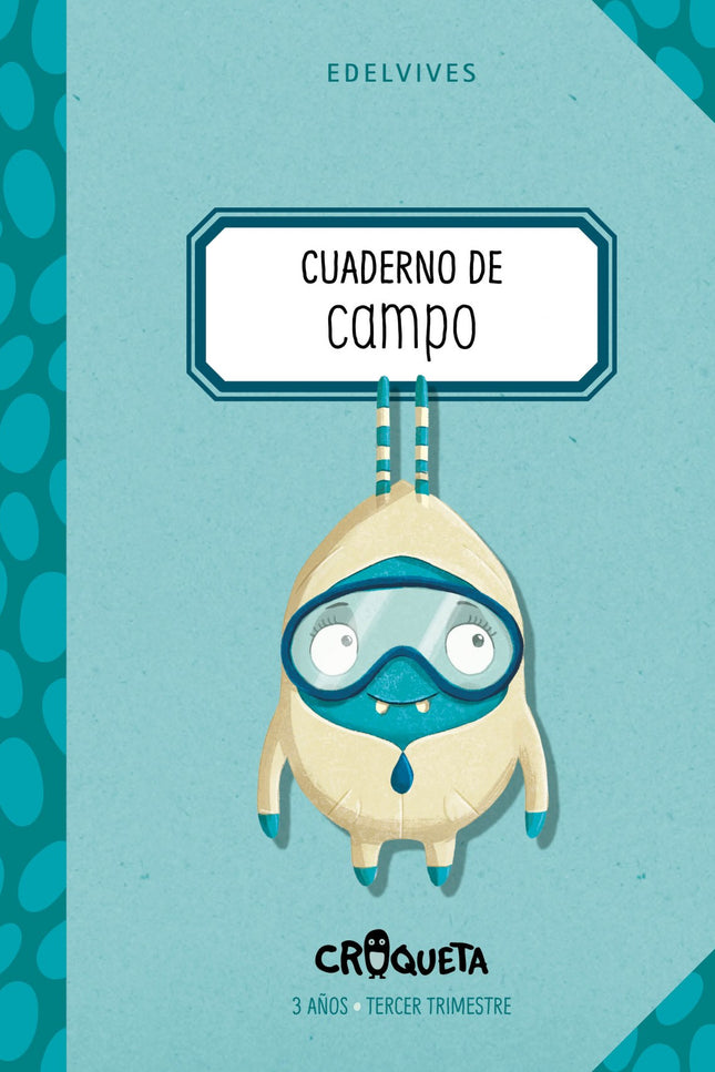 Portada del libro Croqueta 3 Años 3ºtrimestre 2019